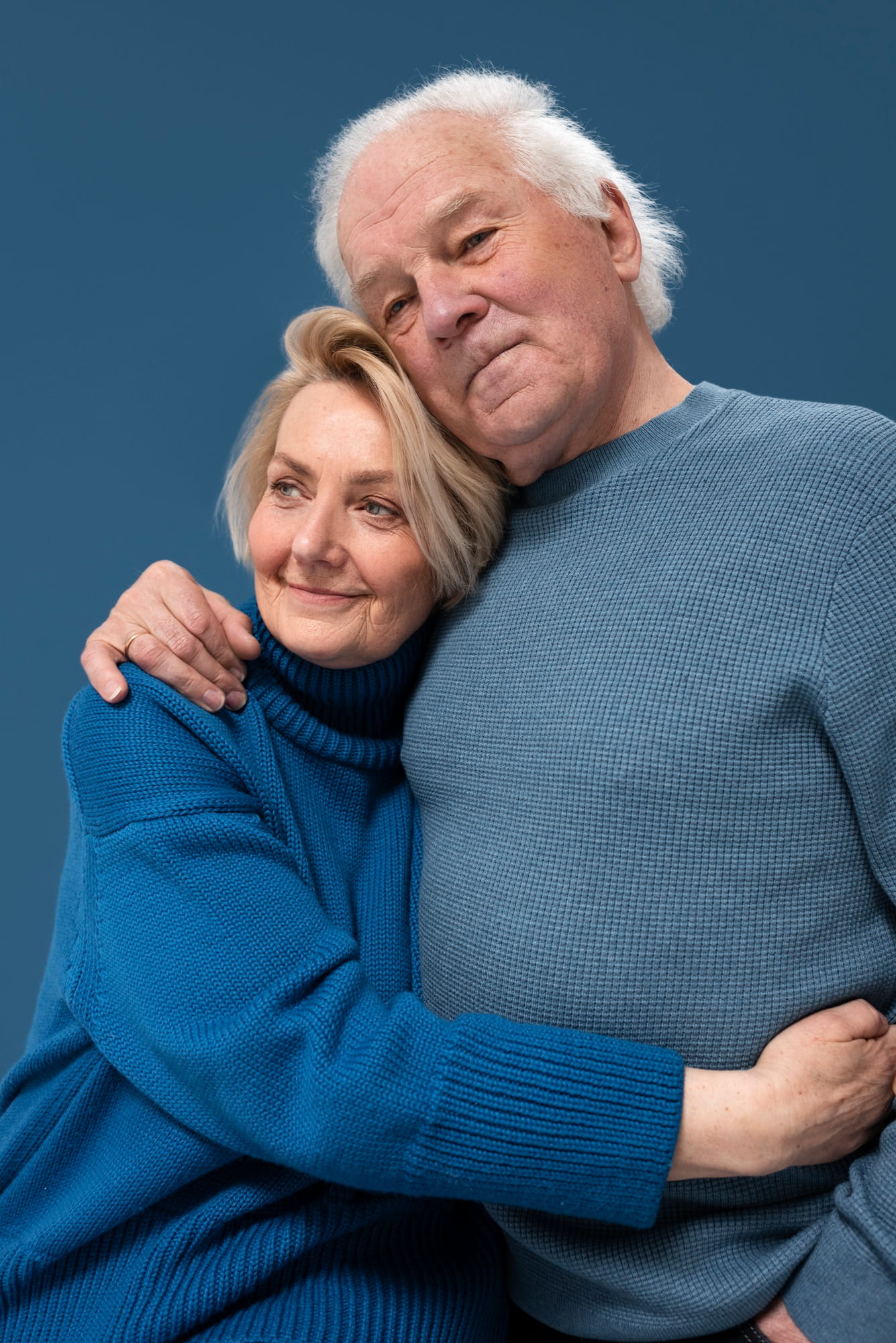 Older couple enjoying time together